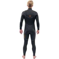 Гидрокостюм Cyclone 4/3 мм с молнией на груди мужской Dakine Wetsuits, черный