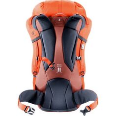 Путеводитель Рюкзак 30л Deuter, цвет Redwood/Papaya