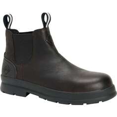 Кожаные ботинки Chore Farm Chelsea CT Med мужские Muck Boots, цвет Black Coffee