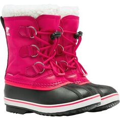 Нейлоновые ботинки Yoot PAC – для маленьких девочек SOREL, цвет Bright Rose