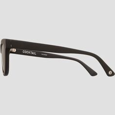 Коктейльные поляризованные солнцезащитные очки Electric, цвет Matte Black/Grey Polar