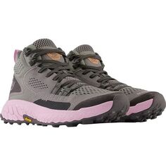 Беговые кроссовки Fresh Foam X Hierro Mid Trail женские New Balance, цвет Harbor Grey/Lilac Cloud/Blacktop