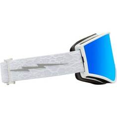 Кливлендские очки Electric, цвет Matte White Nuron/Blue Chrome