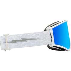 Маленькие очки Kleveland - женские Electric, цвет Matte White Nuron/Blue Chrome