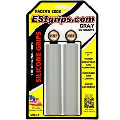 Ручка для горного велосипеда Racer&apos;s Edge ESI Grips, серый