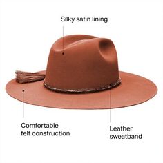 Вельтмейер Шляпа Stetson, цвет Chestnut