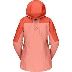 Куртка Lofoten GORE-TEX - женская Norrona, цвет Orange Alert/Peach Amber