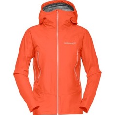 Куртка Falketind GORE-TEX женская Norrona, цвет Orange Alert