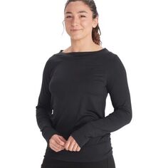 Рубашка с длинными рукавами Nesika - женская ExOfficio, черный