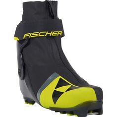 Ботинки для скейтбординга Carbonlite — 2024 г. Fischer, черный/желтый