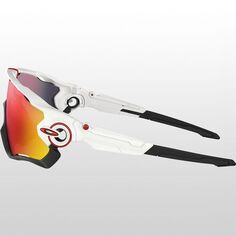 Солнцезащитные очки Jawbreaker Prizm Oakley, цвет Polished White/Prizm Road