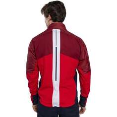 Утепленная куртка Dynamic Hybrid – мужская Swix, цвет Rhubarb red/Swix red