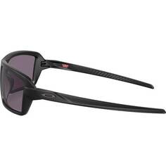Кабели Prizm Солнцезащитные очки Oakley, цвет Cables Matte Black/PRIZM Grey