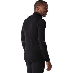 Утепленный топ IntraKnit Merino 250 с молнией 1/4 мужской Smartwool, черный