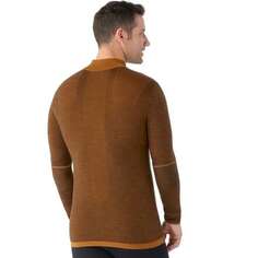 Утепленный топ IntraKnit Merino 250 с молнией 1/4 мужской Smartwool, цвет Fox Brown