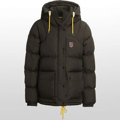 Куртка Expedition Down Lite - женская Fjallraven, темно-зеленый