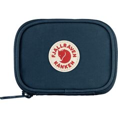 Кошелек для карточек Kanken мужской Fjallraven, темно-синий