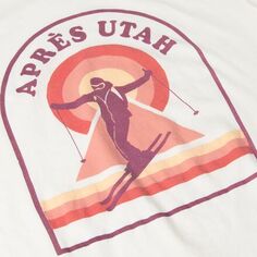 Футболка Apres Utah женская Original Retro Brand, белый