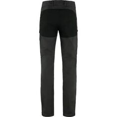 Вентилируемые брюки Vidda Pro мужские Fjallraven, темно-серый/черный