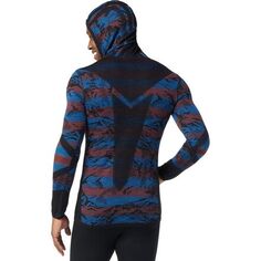 Толстовка Intraknit Thermal Merino с молнией 1/2 – Мужская Smartwool, цвет Black Mountain