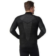 Спортивная куртка Intraknit Merino Sport с молнией во всю длину мужская Smartwool, черный