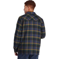 Куртка-рубашка Feedback мужская Outdoor Research, цвет Naval Blue Plaid