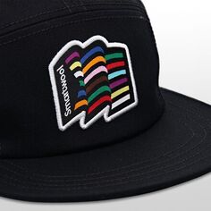 5-панельная шляпа гордости Smartwool, черный