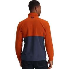 Флисовый пуловер Trail Mix Snap мужской Outdoor Research, цвет Terra/Naval Blue