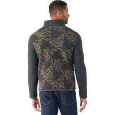 Флисовая куртка Hudson Trail с молнией во всю длину мужская Smartwool, цвет Charcoal/Camo