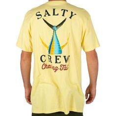 Футболка Tailed Standard с короткими рукавами мужская Salty Crew, цвет Banana