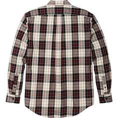 Легкая рубашка Alaskan Guide мужская Filson, белый/черный/красный