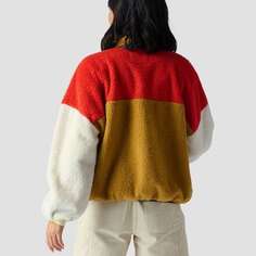 Куртка с молнией во всю длину The Plush Colorblock Terrain женская The Great Outdoors, цвет Cardinal And Amber