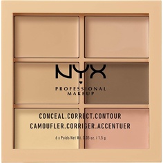 Палитра Conceal Correct Contour - Light 01, Nyx Professional Makeup