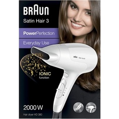 Фен Satin 3 Hd 380 Power Perfection, Braun