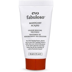 Fabuloso Mahogany Color Boosting Treatment Кондиционер для ухода за окрашенными волосами, 30 мл, дорожный размер, Evo