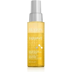 Профессиональный двухфазный кондиционер Equave Sun Protection для распутывания волос, подвергшихся воздействию солнца, 100 мл, Revlon