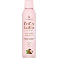 Coco Loco Кокосовый спрей для волос сильной фиксации, Lee Stafford