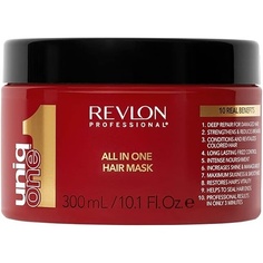 Uniqone Профессиональная веганская маска для волос Super10R для глубокого кондиционирования 300 мл, Revlon