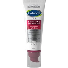 Pro Night Cream 50 мл увлажняющий крем для чувствительной и склонной к покраснениям кожи с витамином Е, Cetaphil