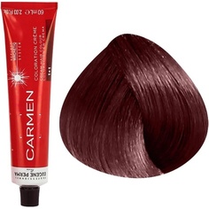 Carmen No. 5.56 Светло-коричневая краска для волос цвета красного дерева, тюбик 60 мл, Eugene Perma Paris