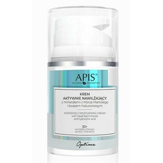 Apis Optima Увлажняющий крем для лица с минералами и гиалуроновой кислотой 30+ 50мл, Apis Natural Cosmetics