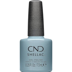 Shellac Teal Textile 7,3 мл — коллекция Upcycle Chic, Cnd