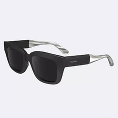 Солнцезащитные очки Calvin Klein Acetate Modern Rectangle, черный
