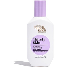 Сыворотка с гиалуроновой кислотой Thirsty Skin, антивозрастная сыворотка для лица, увлажняющая для чувствительной и зрелой кожи, 30 мл, Bondi Sands
