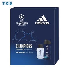 Подарочный набор «Чемпионы УЕФА» Edt Spray 50 мл Гель для душа 2в1 250 мл, Adidas