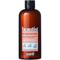 Шампунь Beautist Hydration, 300 мл, обеспечивает длительное увлажнение и оживляет сухие, ломкие и тусклые волосы., Subtil