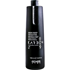 Karbon 9 Угольный шампунь для поврежденных волос 1000мл, Echosline