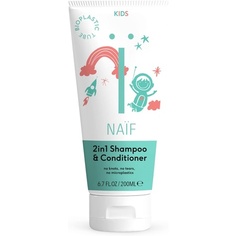 Детский шампунь и кондиционер 2-в-1 для всех типов волос 200мл, Naгїf
