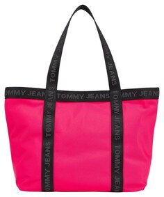 Сумка-шоппер Tommy Hilfiger Essentials, неоново-розовый