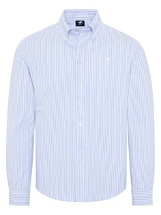 Рубашка на пуговицах стандартного кроя Polo Sylt, голубой/белый